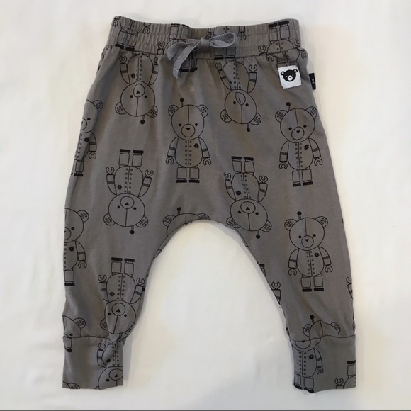 HOST PICK!⭐️ Huxbaby Bear Drop Crotch Pants Size 3 - Picture 3 of 6